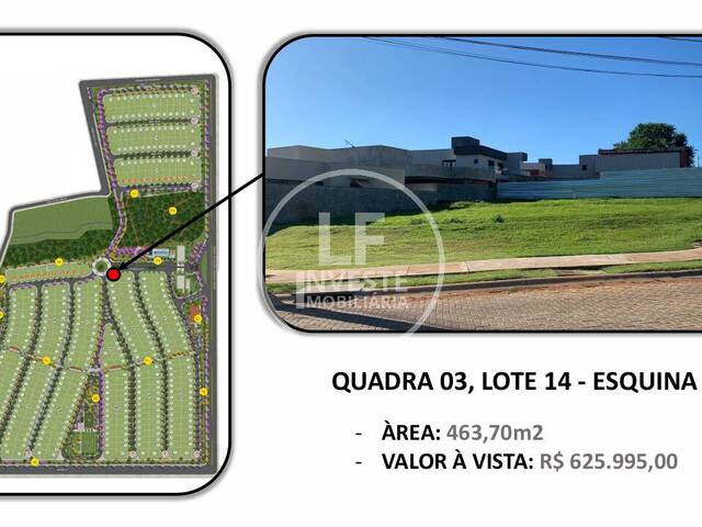 #618 - Terreno em condomínio para Venda em Aparecida de Goiânia - GO - 1